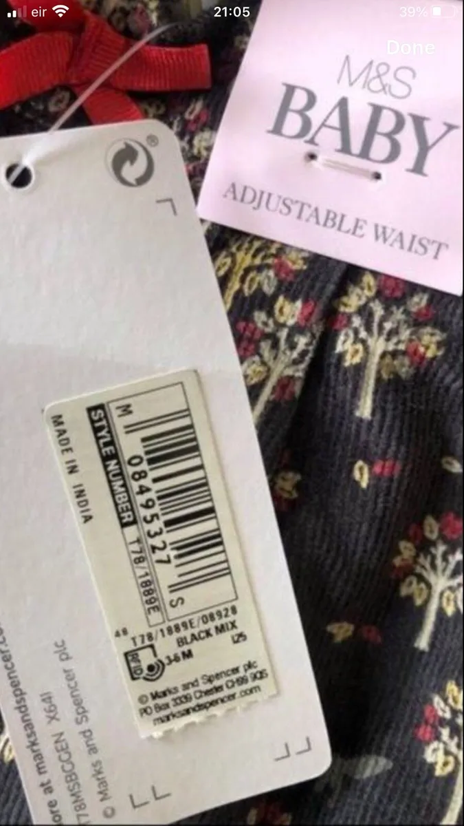 Girls BNWT trousers 3/6 mths €6 - Image 4