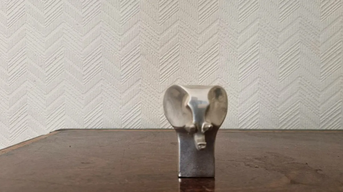 Dansk Design Elephant Paper Weight - Image 1