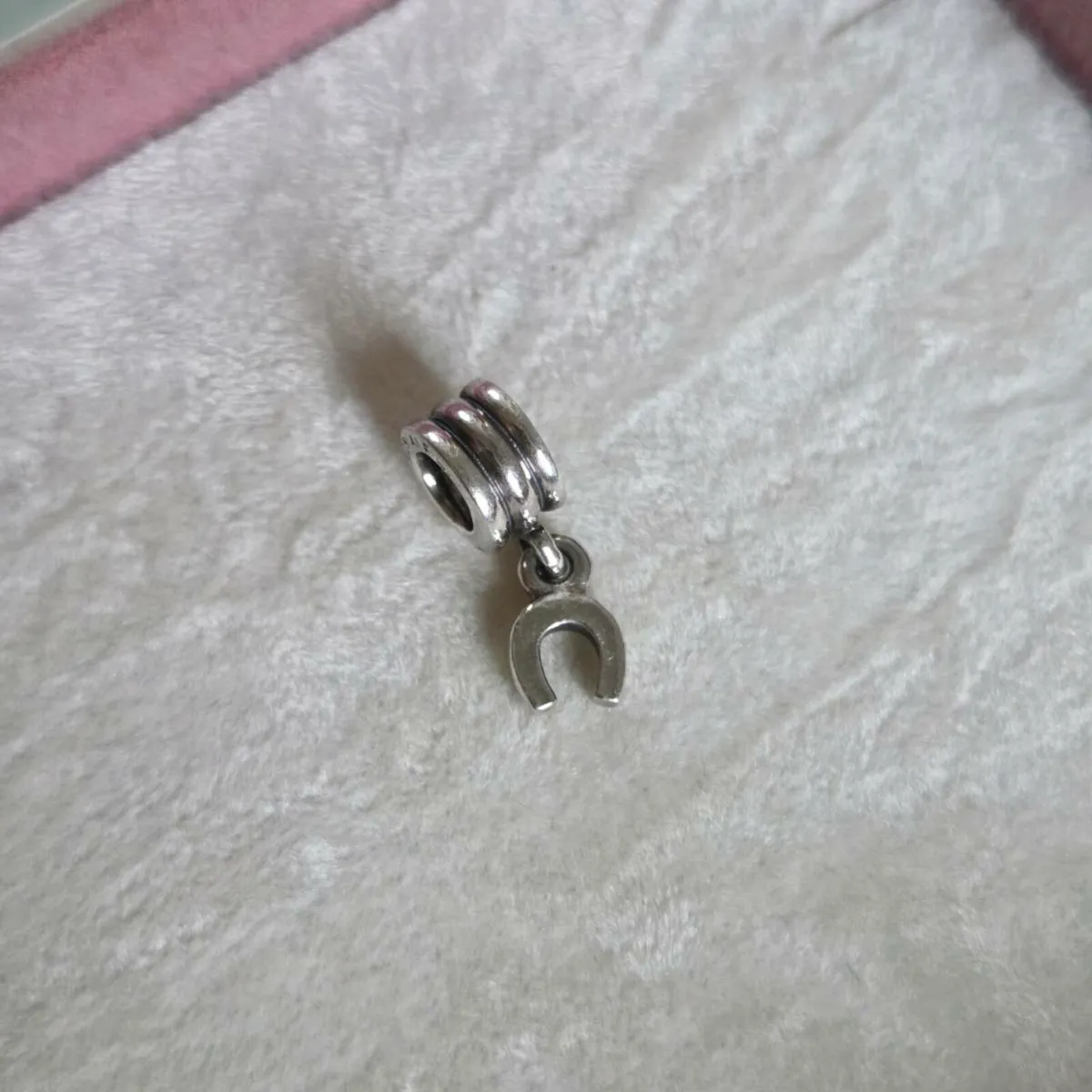 Genuine Pandora dangle heart charm - Image 3
