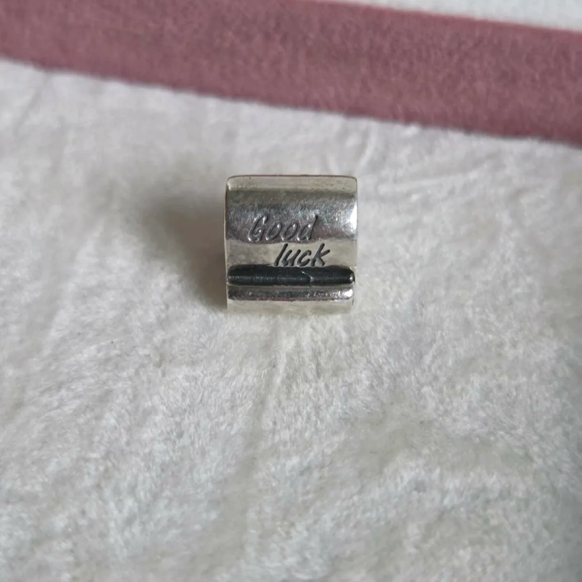 Genuine Pandora charm good luck fully hallmarked - Image 2