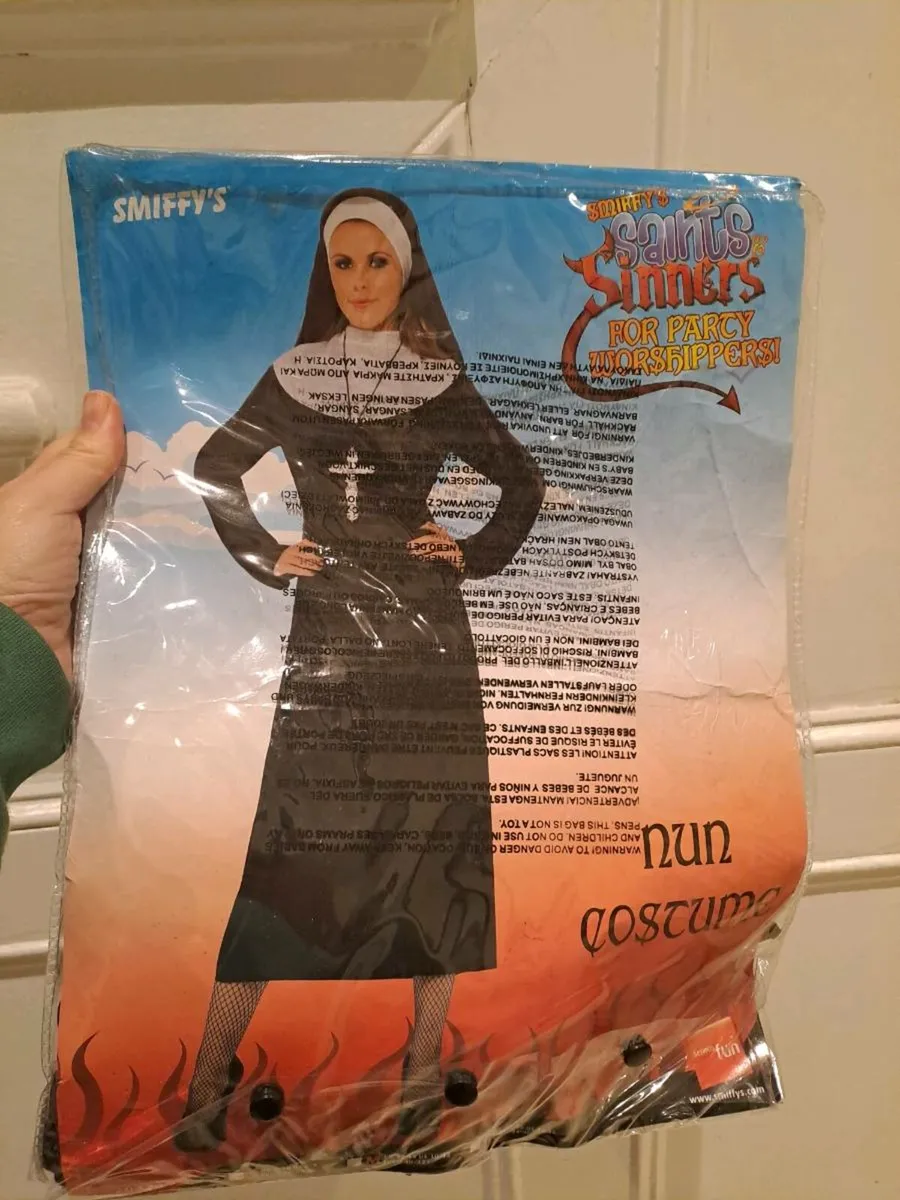 Smiffy's Nun Costume – Size S (8 - 10) - Image 1