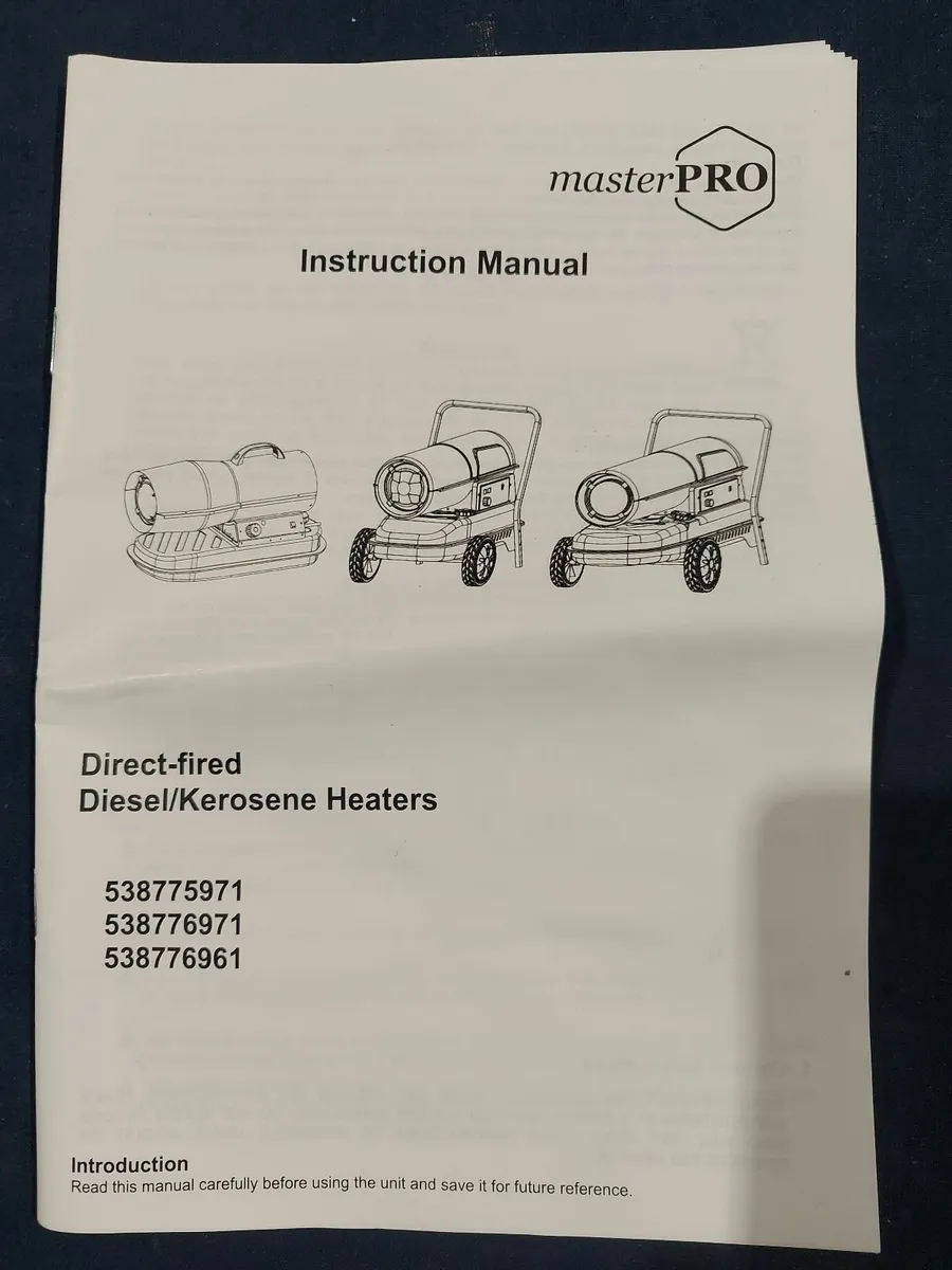 DIESEL ⛽️ KEROSENE HEATHER NEW 50KW - Image 1