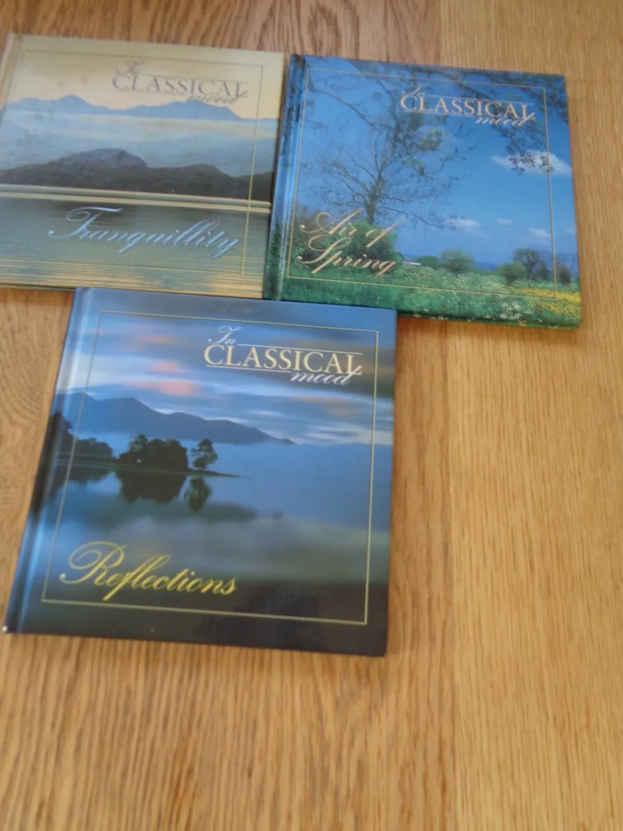 Classical CD's and Books for Sale x 3 - Image 1