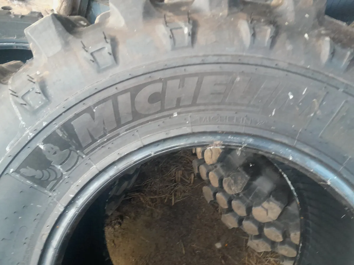 Michelin 460/70/24 tyres x 4 (18076) - Image 1