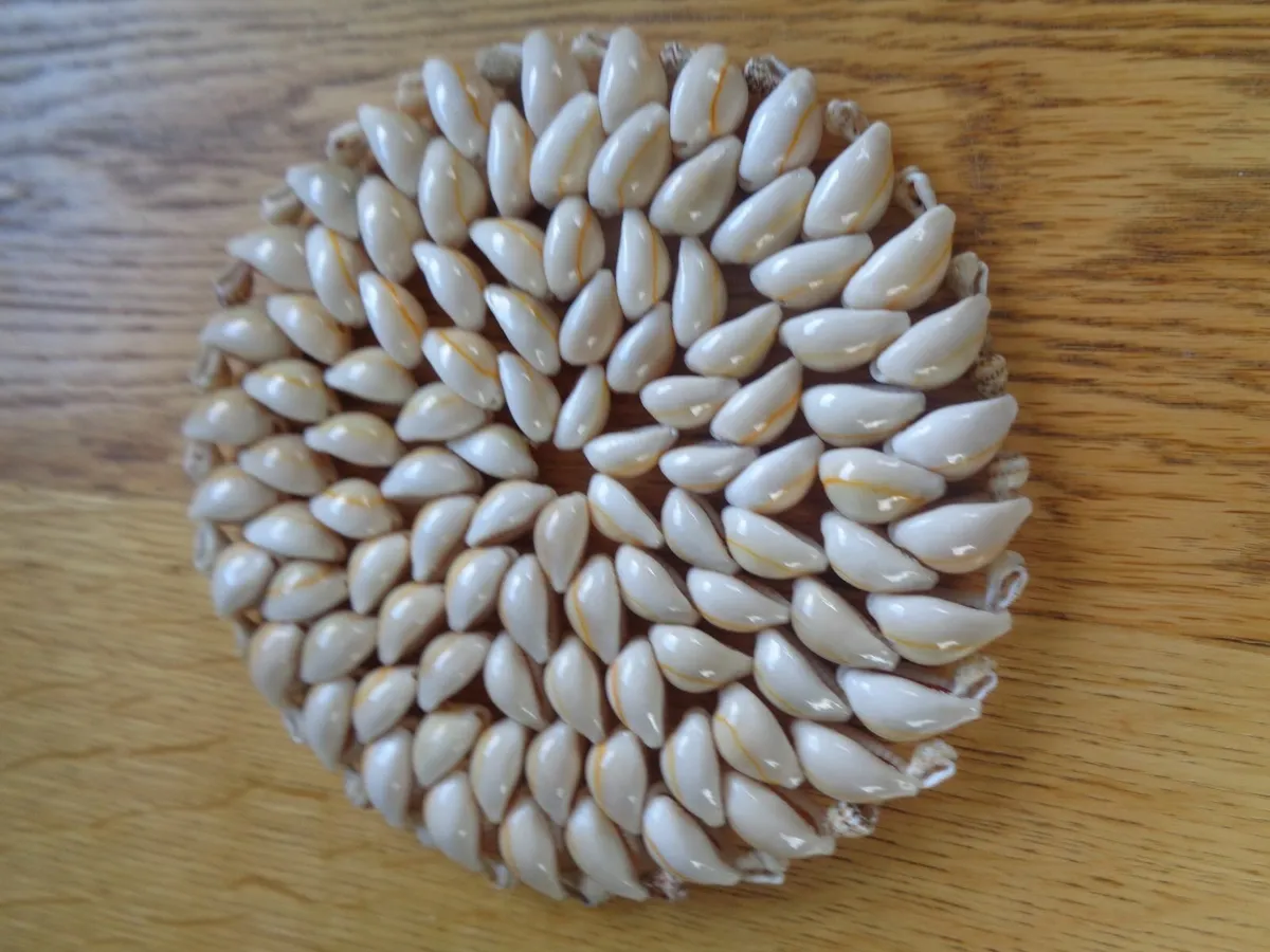 Hand Crafted Sea Shell Trivet for Sale - Image 1