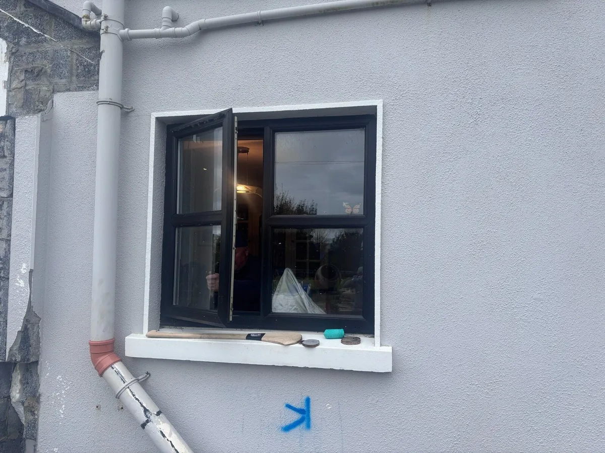 Black Upc windows and black Teak door - Image 2