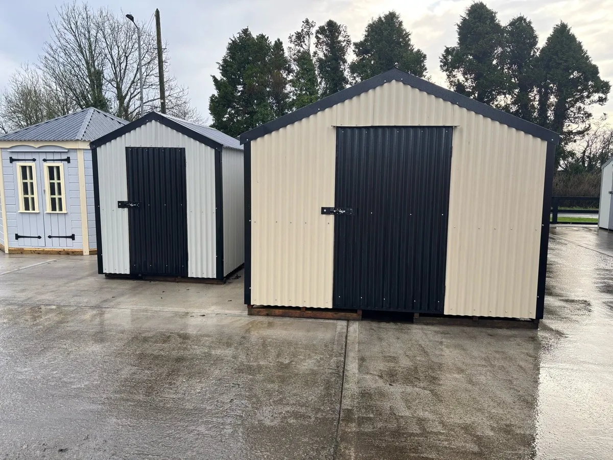 Steel sheds