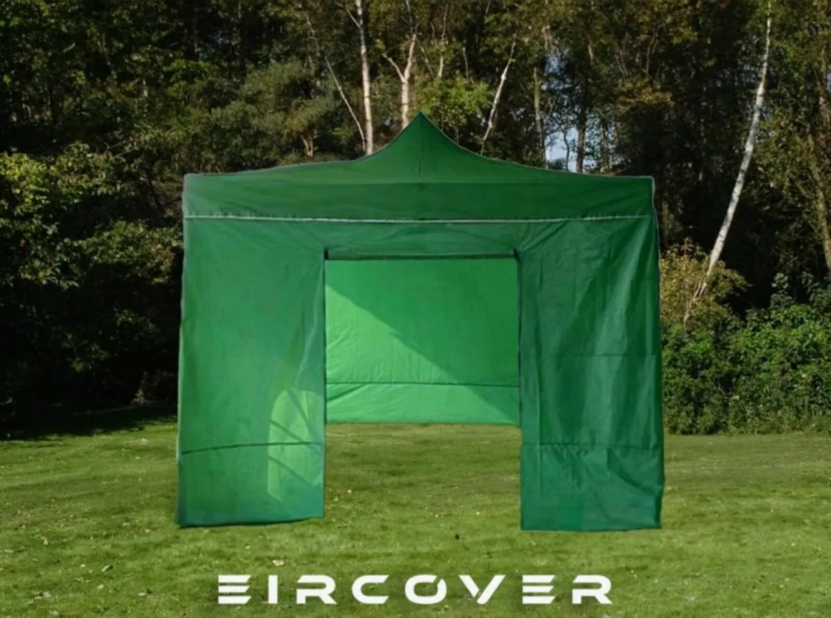 Pop Up Gazebo 3m x 4.5m (10ft x 15ft) Green - Image 4