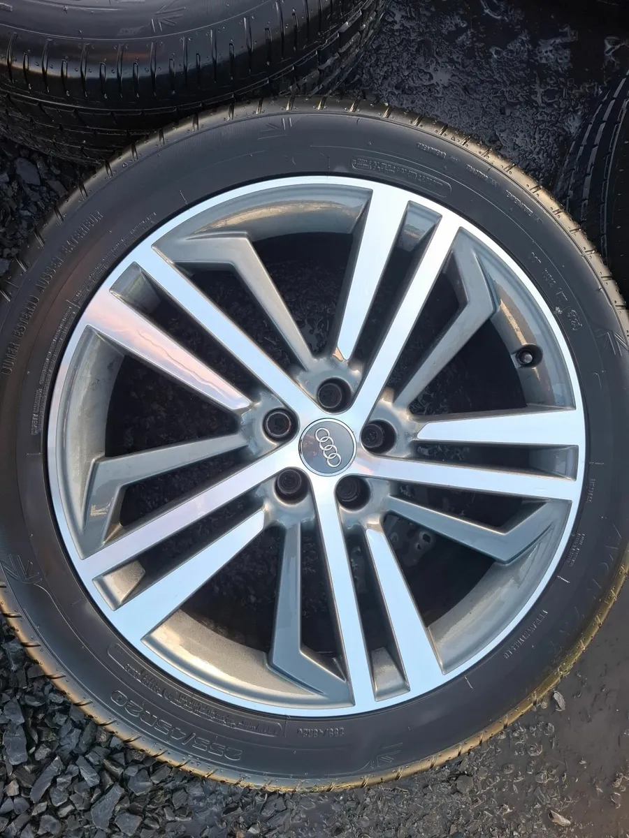 20" Genuine Audi Q5 S Line Alloys with tyres - Image 1