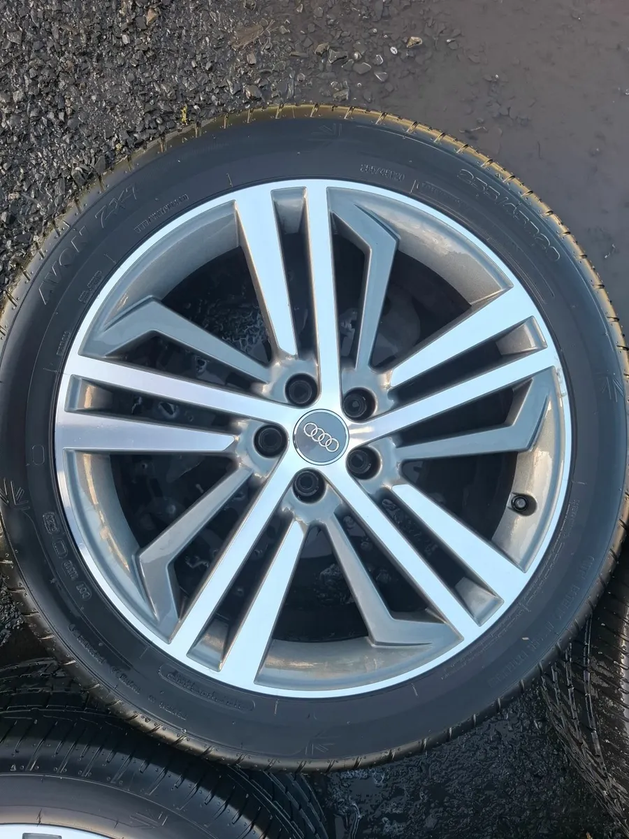 20" Genuine Audi Q5 S Line Alloys with tyres - Image 4