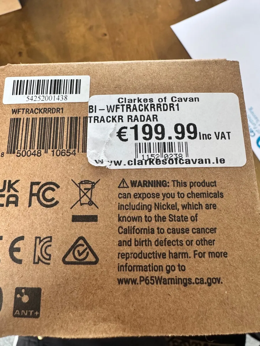 Wahoo Trackr Radar R  New - Image 4