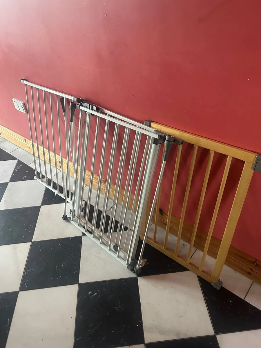 Safety gate and safety pin