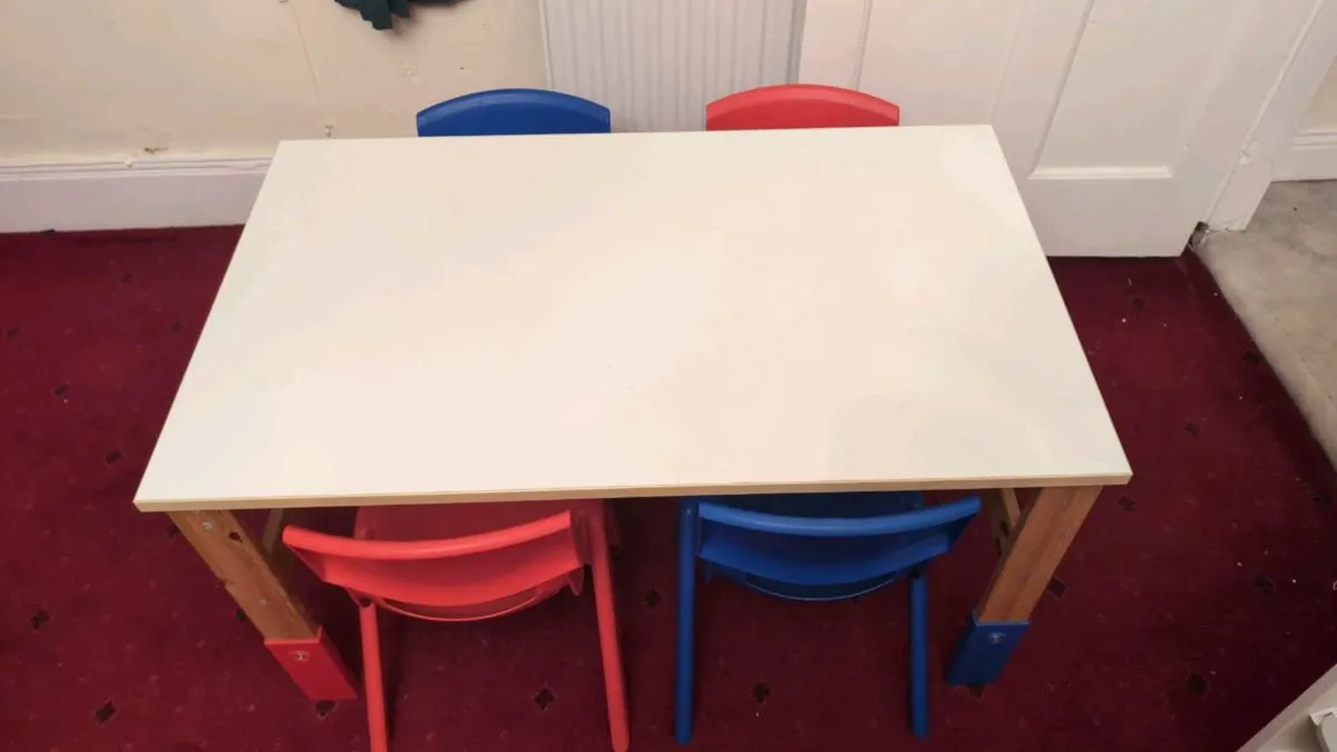 IKEA kids table and chairs