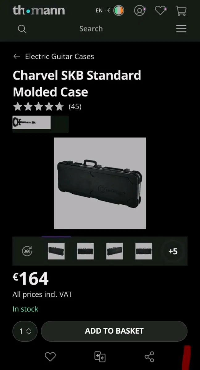 Charvel SKB Molded Hard Case - Image 2