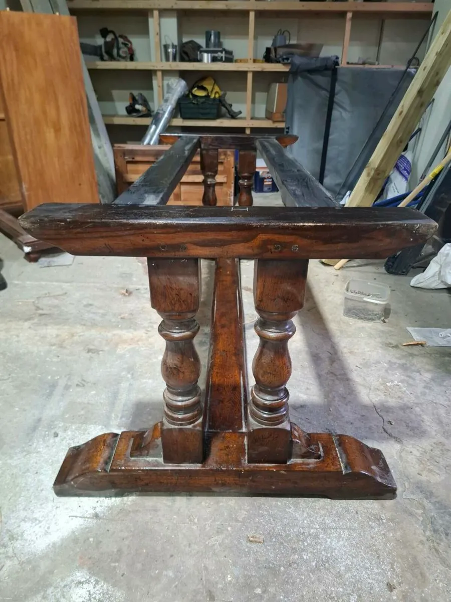 Antique Dining Table frame - Image 4
