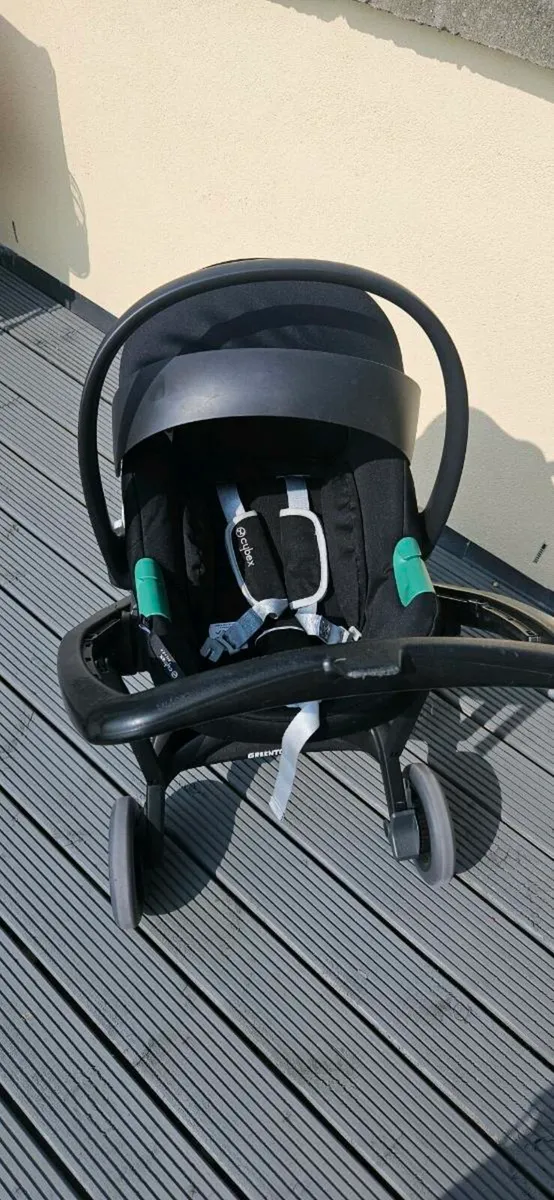 Pram, baby Bouncer, baby crib All like New 300€ - Image 2