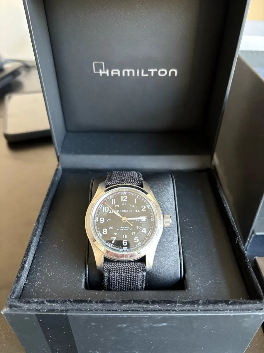 Men’s Hamilton watch - Image 1