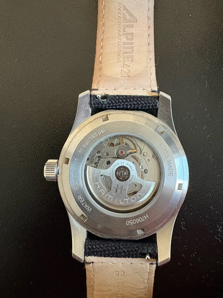 Men’s Hamilton watch - Image 4