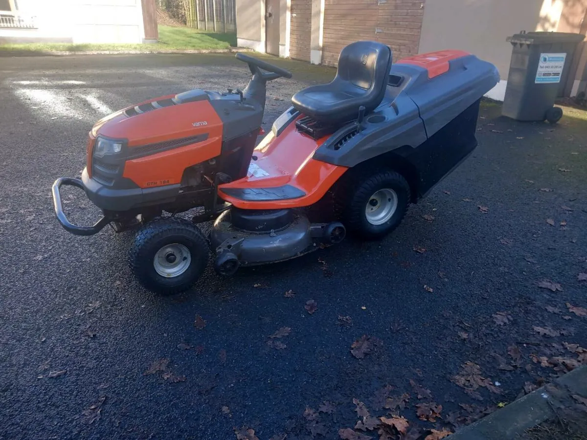 Husqvarna ride on lawnmower 19hp - Image 3
