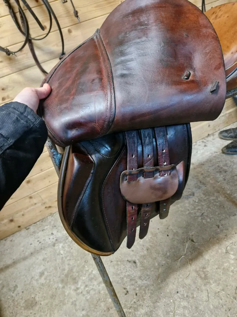 Berney Grand Prix Saddle 17" - Image 2