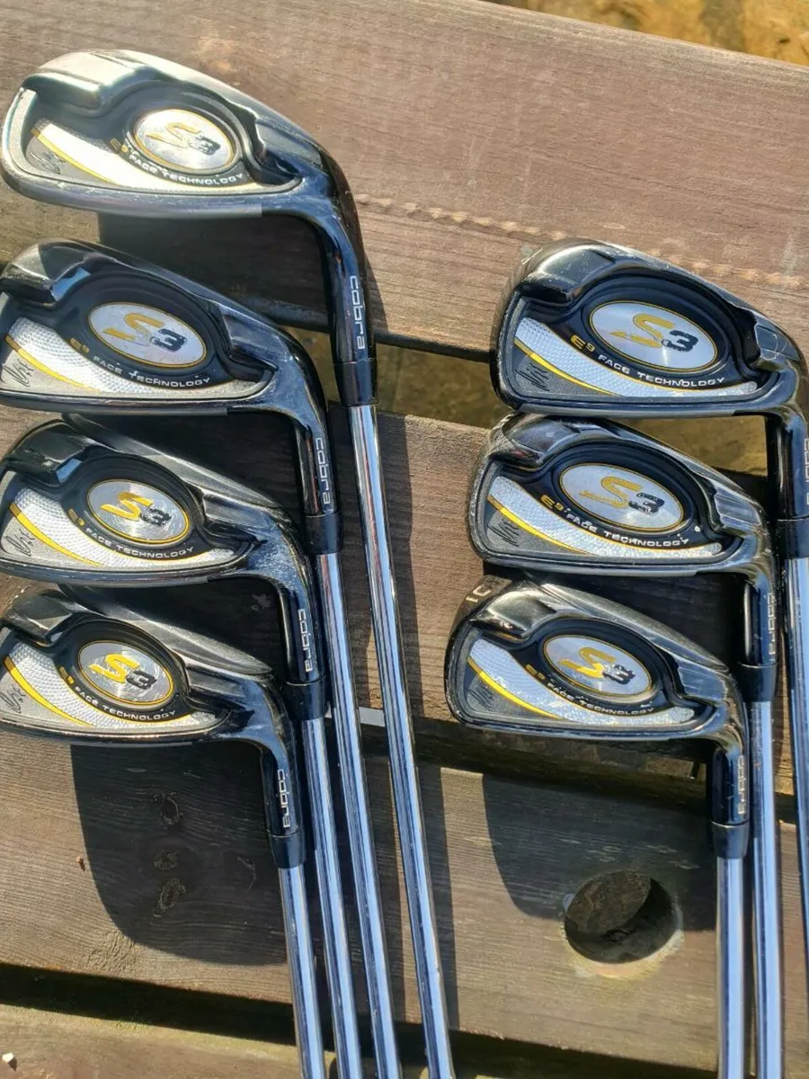 Cobra s3 irons - Image 1