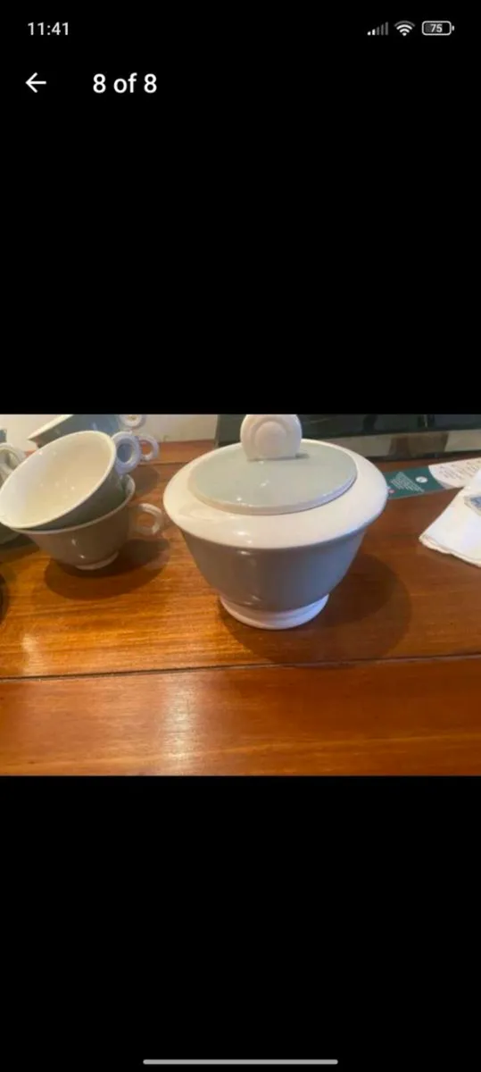 Vintage (c1930s) 27 piece French coffee set - Image 3