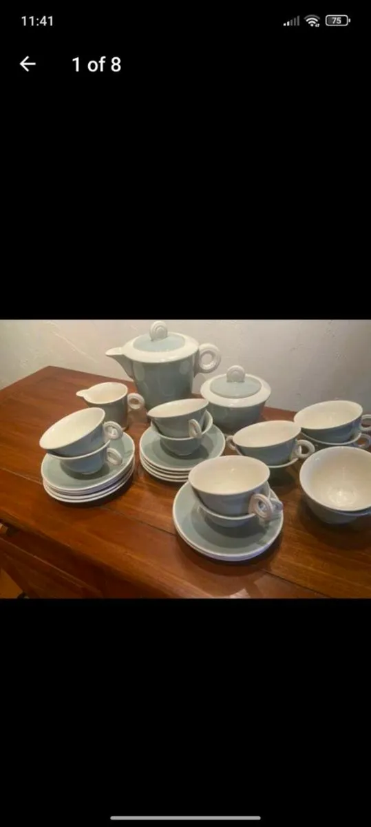 Vintage (c1930s) 27 piece French coffee set - Image 1