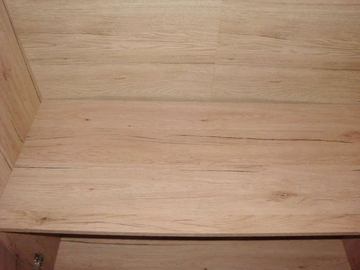 Sideboard cabinet storage with glass in doors - Image 4