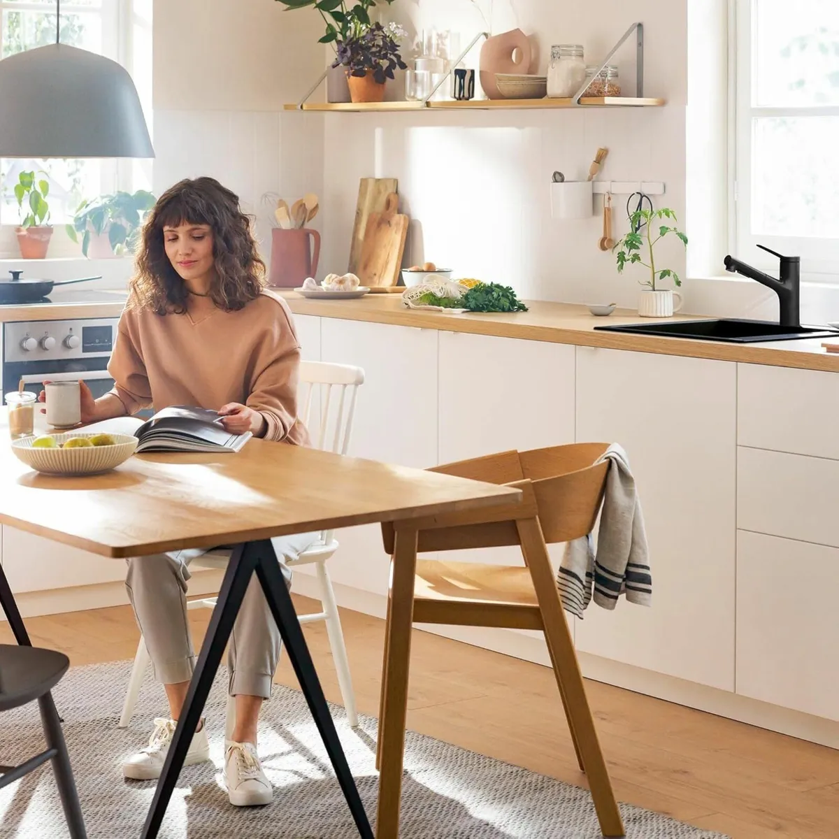 Zesis M33 Kitchen Tap 150 pull-out spray 2 Sprays - Image 2