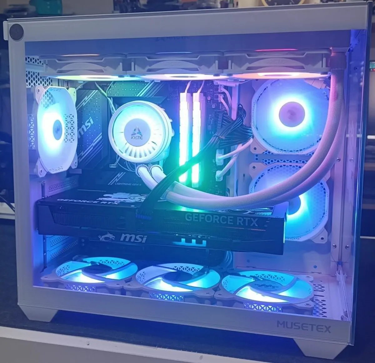 White Rabbit i7-12Gen RTX 5070 Gaming PC - Image 2