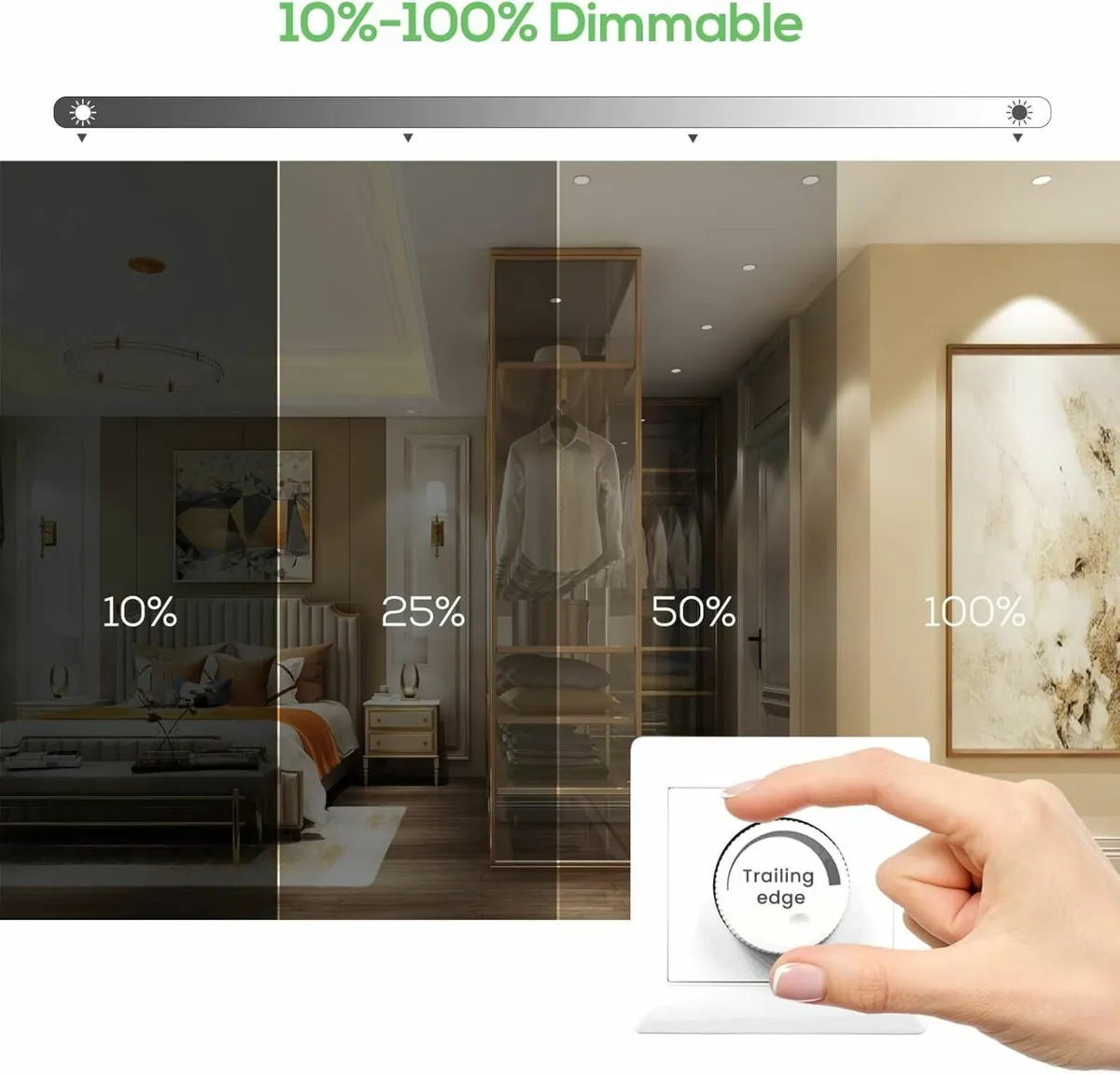 LED Recessed Ceiling Lights 7W 580Lm Ultra Slim - Image 4