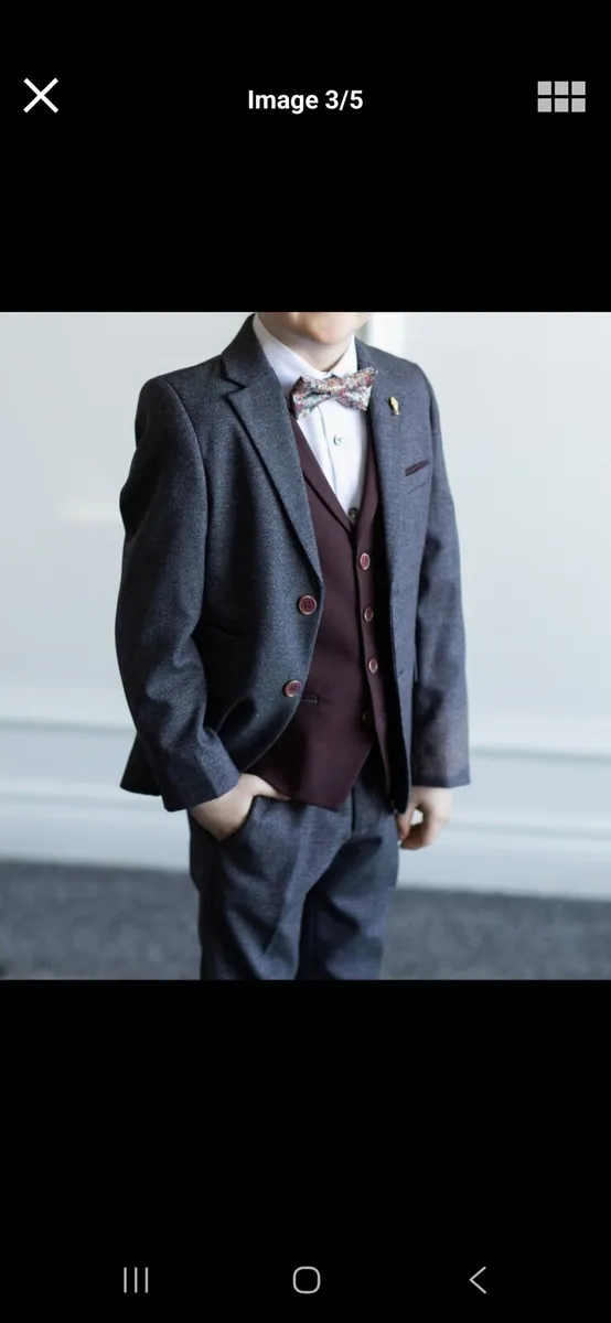 Boys communion suit age 6 years - Image 1