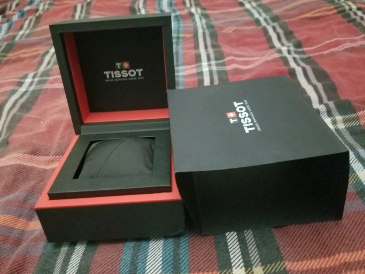 Tissot watch box and keanes gift bag - Image 4