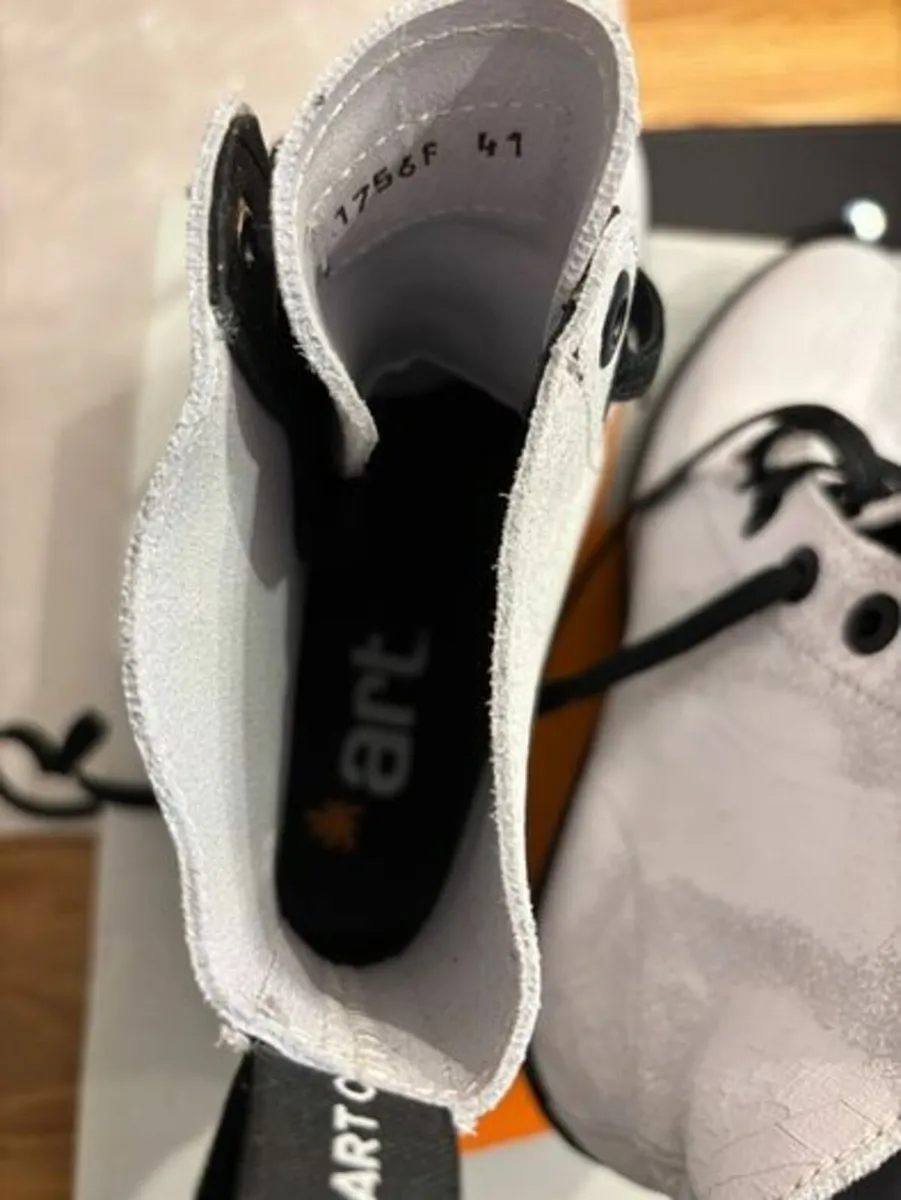 ART full leather white boots 7uk 41eu NEW in Box - Image 2