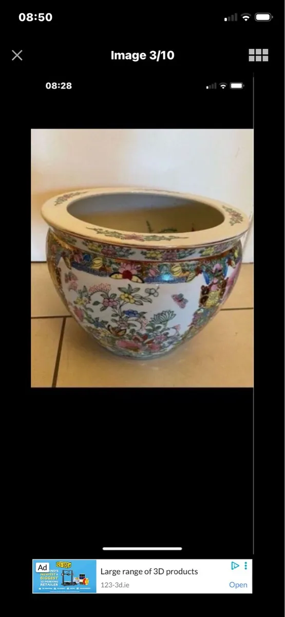 Large Vintage Chinese Planter - Image 1