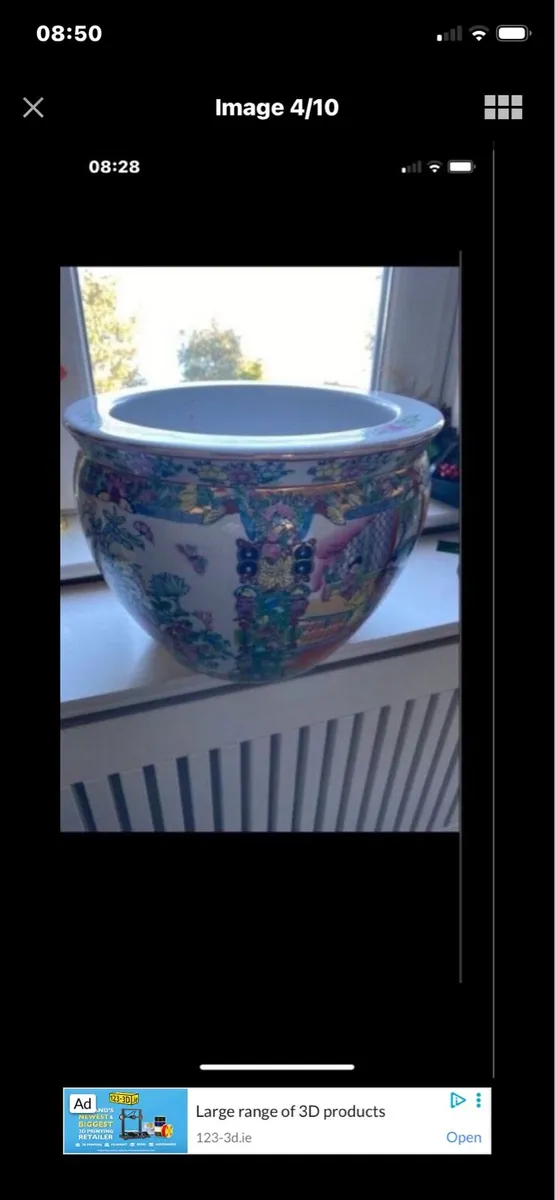 Large Vintage Chinese Planter - Image 4