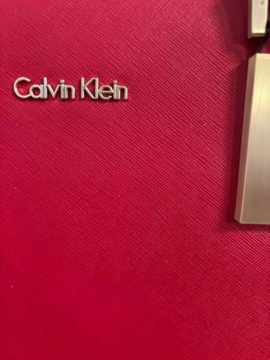 Calvin Klein red Tote bag - Image 1