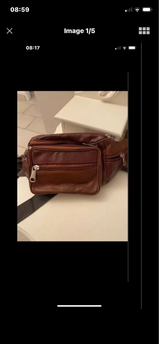 New leather Waist Bag - Image 1