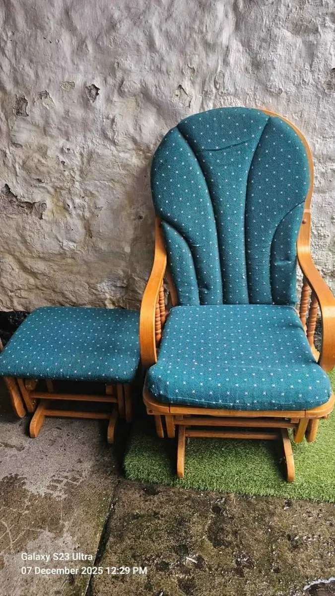 Rocking chair and Rocking stool