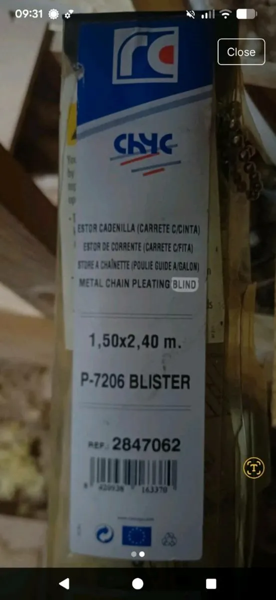 Roman blind kits for bay window - Image 2