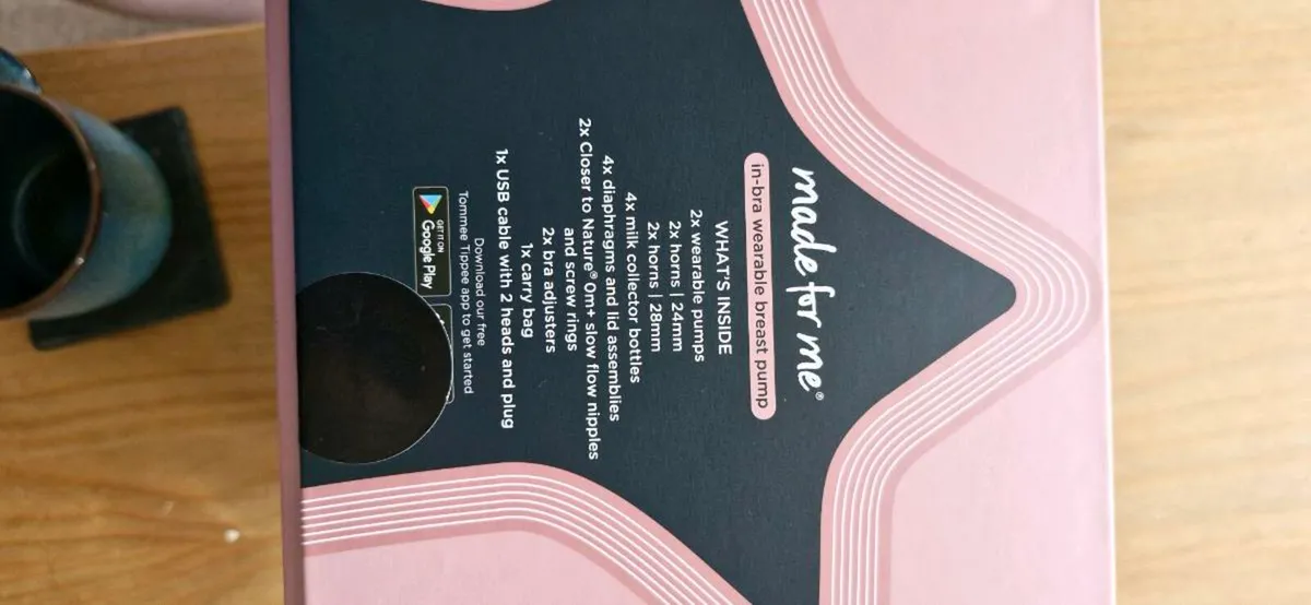 Tommee Tippee double breastpump hands free - Image 3