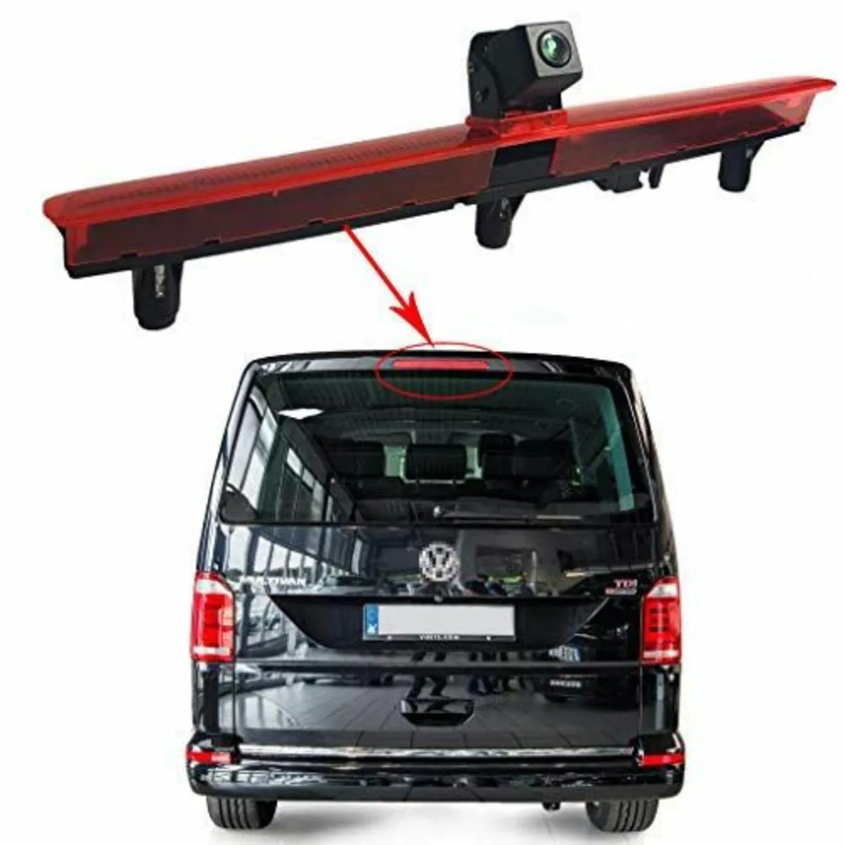 VW Transporter T5 T6 Reversing camera kit - Image 1