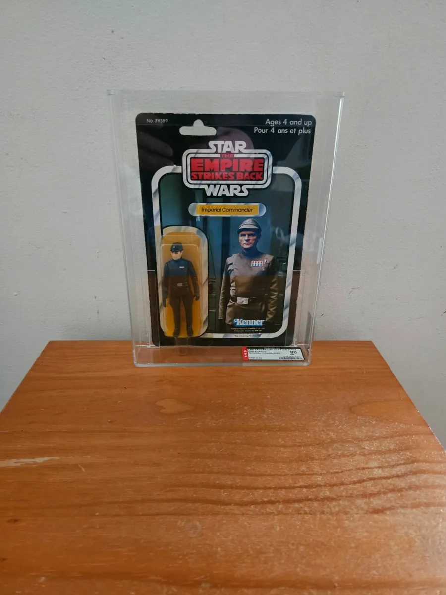 Vintage Star Wars ESB Imperial Commander AFA80 - Image 1