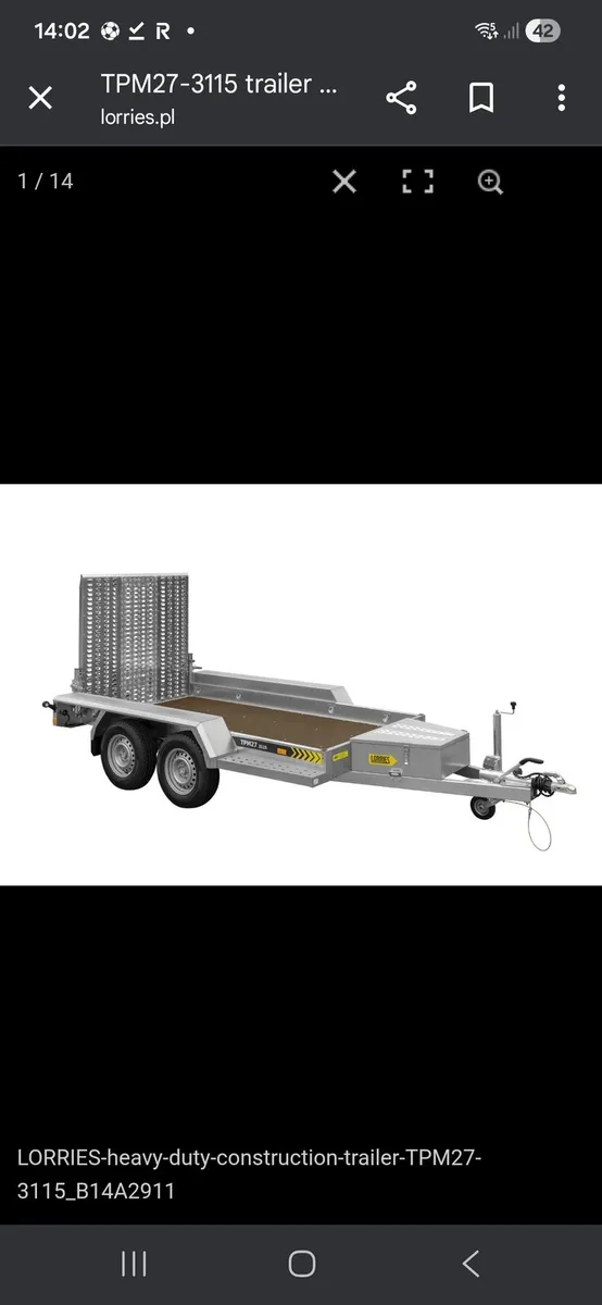 Plant Trailer 10x5 - Image 1