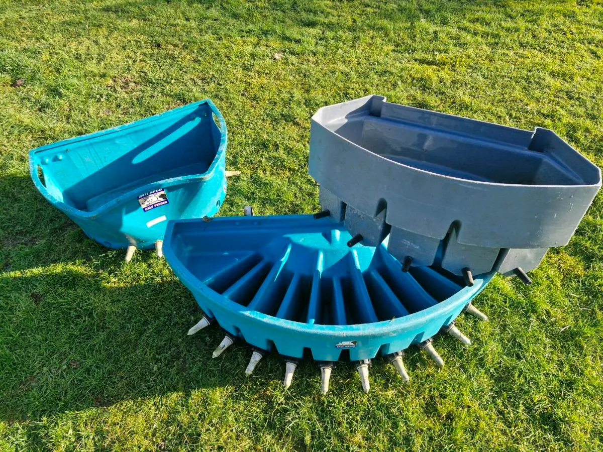 Three calf teat feeders - Image 1