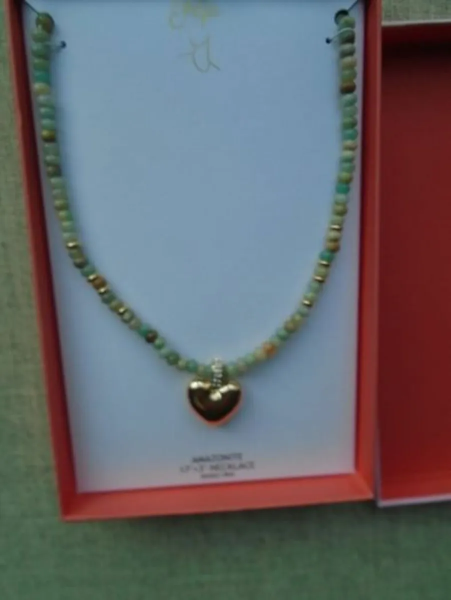 New gemstone necklace, Valentine's day, Jewellery - Image 2