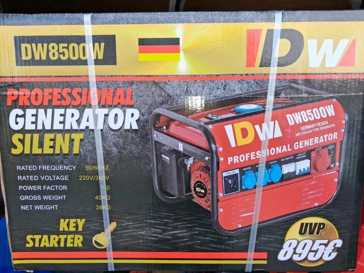 New key start petrol generator - Image 1