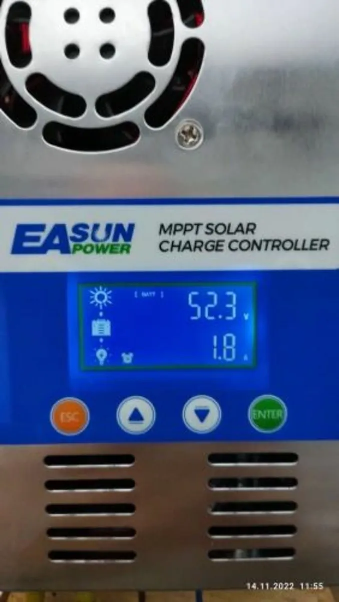 60A MPPT Solar charge controller for Camper Boat - Image 2