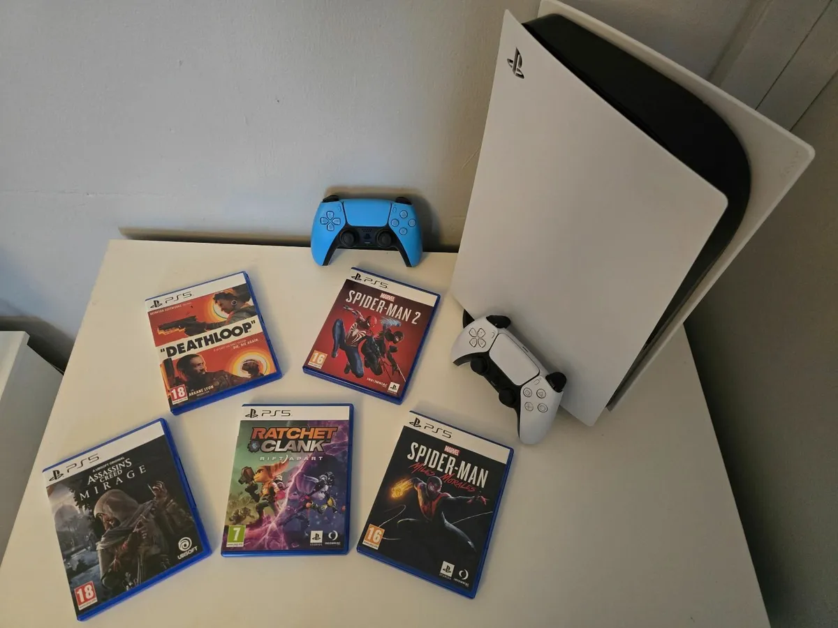 Playstation 5: Standard Edition (825GB) - Image 1