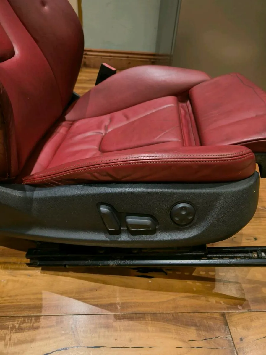 Audi S5 Coupe Red Leather Interior complete B8 200 - Image 3